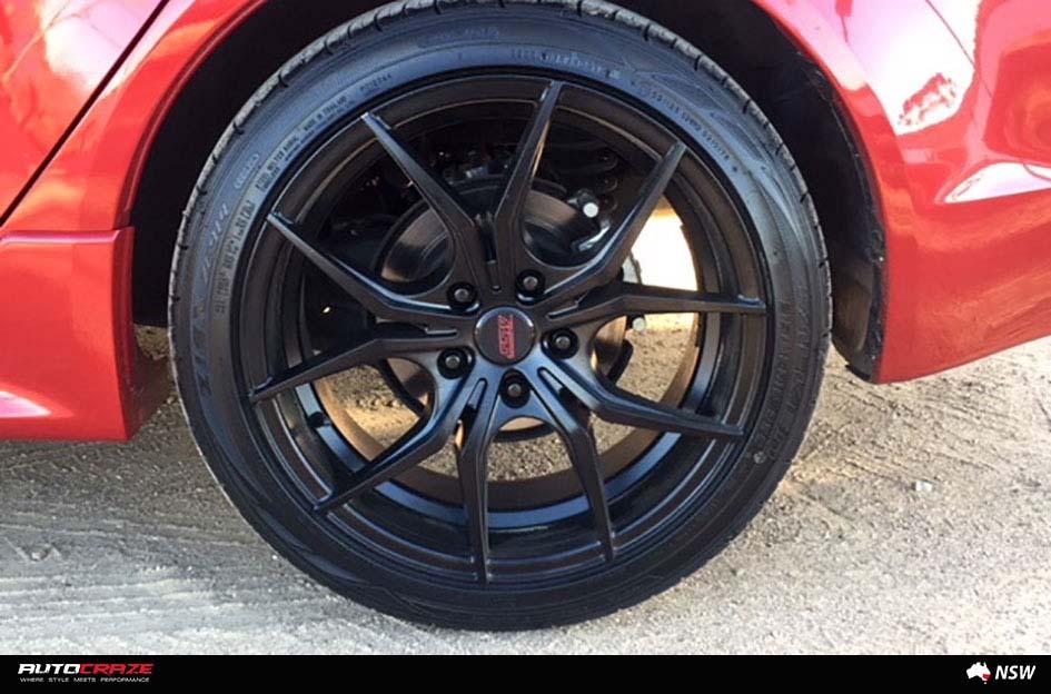 MITSUBISHI LANCER VENOM MATTE BLACK